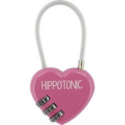 Hippotonic Hængelås til tasker mm. /Pink