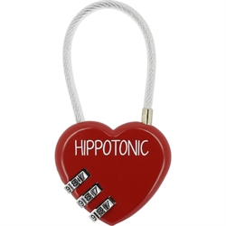 Hippotonic Hængelås til tasker mm. /Rød