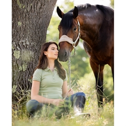 LeMieux Classique Polo Shirt / Fern - Hest og rytter