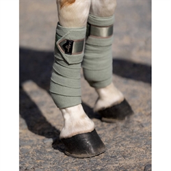 LeMIeux Loire Fleece bandager /Fern Green - På hest