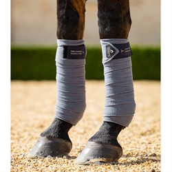 LeMIeux Polo Fleece bandager /Jay Blue - Vist på hest