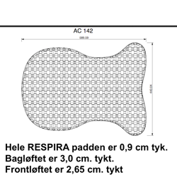 Mål på RESPIRA gel pd