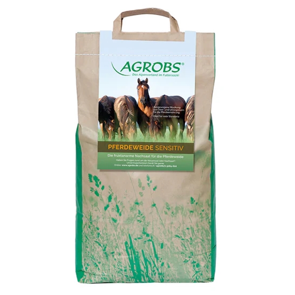 Agrobs Græsfrø Pferdewide Sensitiv - Blanding af græsfrø til hestefolde og slet