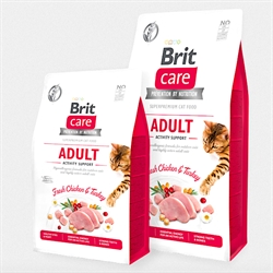 Britt Care Adult Activity Support (Rød) /7 kg Kattemad