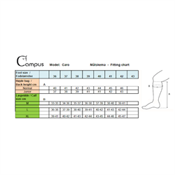 Campus Caro Vandtætte Ridestøvler - Str. Guide