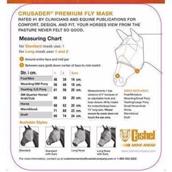 Størrelsesguide Cashel UV maske