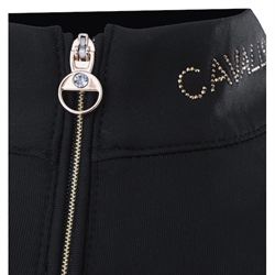Cavallo LACEY langærmet 1/2 zip T-Shirt /Sort - Close-up