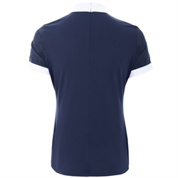 Cavallo DALIA Stævne Bluse / Navy med hvid krave - Ryg