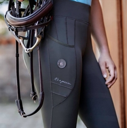 Cavallo Lin Grip Ridetights /Sort - Modelfoto