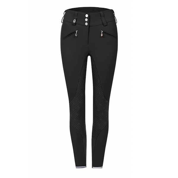 Cavallo Caja G High Waist Ridebukser - Sort