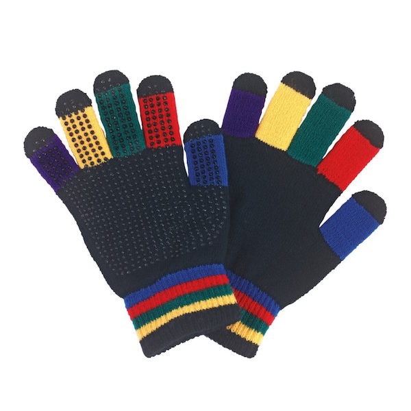 Covalliero Magic Grippy Børnehandsker med dupper /Farvet