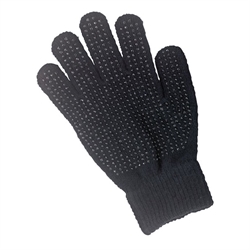 Covalliero Magic Grippy Ridehandsker med dupper /Sort