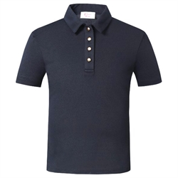 Covalliero Børne Polo T-Shirt /Navy