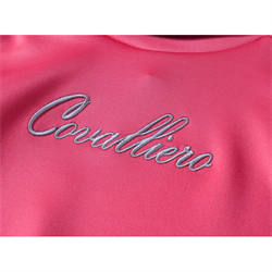 Covalliero Glat Trøje til Børn /Rosa - Med broderet logo