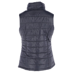 Covalliero Quiltet ridevest - Damevest - Sort - Ryg