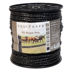 EquiSafe Elreb PRO 8 mm/ 200 m./Sort