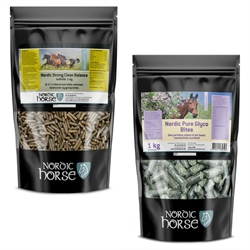 Forårspakke 1 - 1 kg. Pure Gluco Bites + 1 kg. Strong clean Balance 