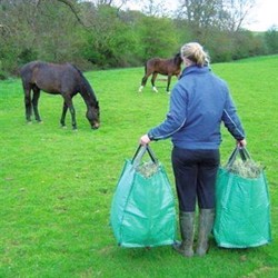 GoBag - Stor pose med hanke til hø, haveaffald og meget andet