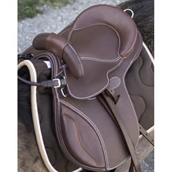 Norton Guy Cantin Bomløs Ponysadel /Havana Brun - Med tante strop.
