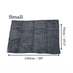 Henry Wag Microfiber Towel /Grå - Str. small med mål