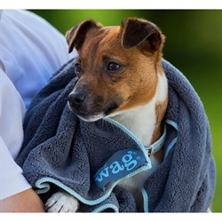 Henry Wag Microfiber Towel /Grå - Til hest og hund