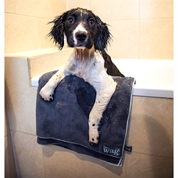 Henry Wag Microfiber Towel /Grå - Super absorberende microfiber