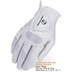 Heritage Pro Air Glove - Hvid ridehandske i skind