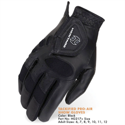 Heritage Pro Air Glove - Ridehandske i sort skind