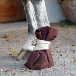 Hovpose - Brun, one size - Bandagering af hove og klove