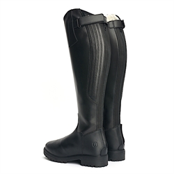 Jacson Aspen Ridestøvler med teddy-for - Sort - Vinterridestøvler - Set bagfra