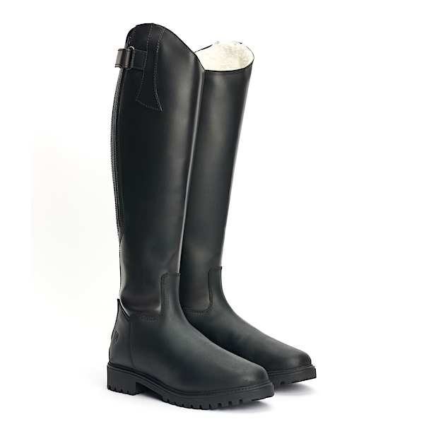 Jacson Aspen Ridestøvler med teddy-for - Sort - Vinterridestøvler