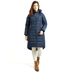 Jacson Lang Vinter Ridejakke MARY - Navy - Vist på model