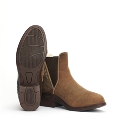 Jacson Sephora Jodhpur støvler med for - Brun - Med gummi sål