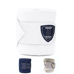 Bandager fleece/elastik - 4 stk. - Flere farver