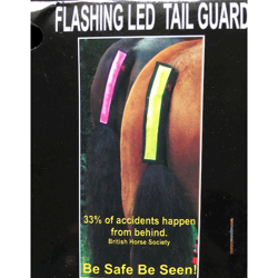 Halerefleks med LED lys - Be safe - Be seen
