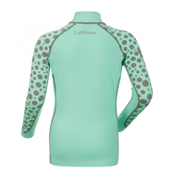 LeMieux Mini Base Layer T-Shirt - Mint - Ryg