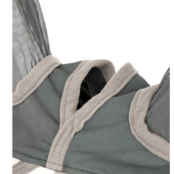 LeMieux Armour Shield Fluemaske med mule /Grå - Med plads til pandelokken