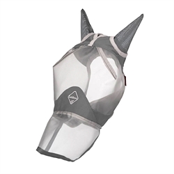 LeMieux Armour Shield Fluemaske med mule /Grå