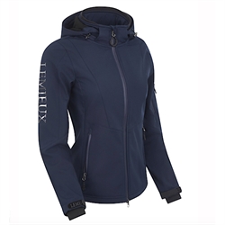 LeMieux CelineSoft Shell Jakke /Navy - Med aftagelig hætte