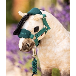LeMieux Toy Pony - DREAM - Dunfarvet - Vist med hunter Green Gime