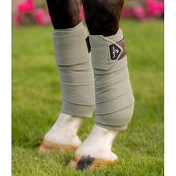 LeMIeux Polo Fleece bandager /Fern Green - Vist på hest
