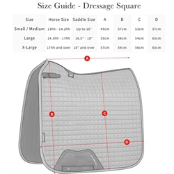 LeMieux dressurunderlag Str. Guide