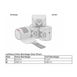 LeMIeux Fleece bandager /Oak - Str. Guide.