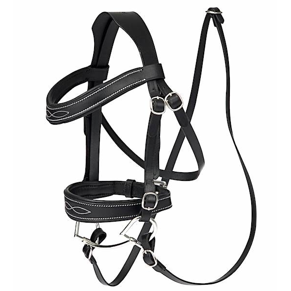 LeMieux Competition Trense til Kæphest /Sort