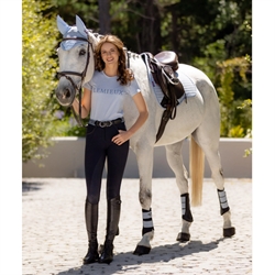 LeMieux LOVE T-Shirt /Mist - Modelfoto hest & Rytter