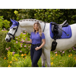 LeMieux Loire Classic Dressurunderlag / Bluebell - Modelfoto