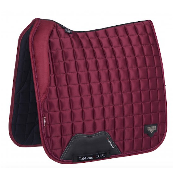 LeMieux Loire Memory Dressurunderlag  /Mulberry