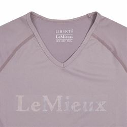 LeMieux Luxe T-Shirt /Musk - Med Logi i glimmer