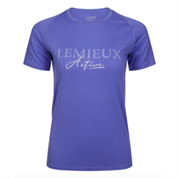 LeMieux Luxe T-Shirt /Bluebell - Front