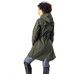 LeMieux MAISIE Vandtæt 3/4 lang frakke /Forrest - Modelfoto ryg